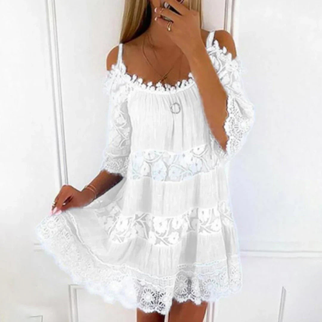 Women's Cold Shoulder Summer Dress