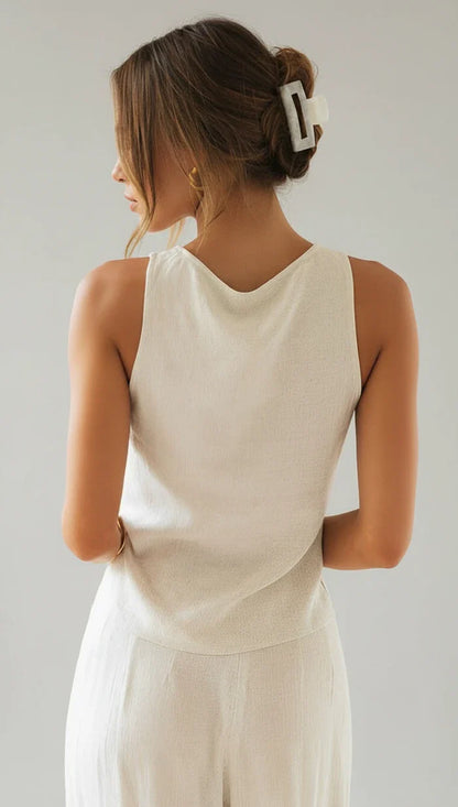 Women's Wide Leg Tank Set