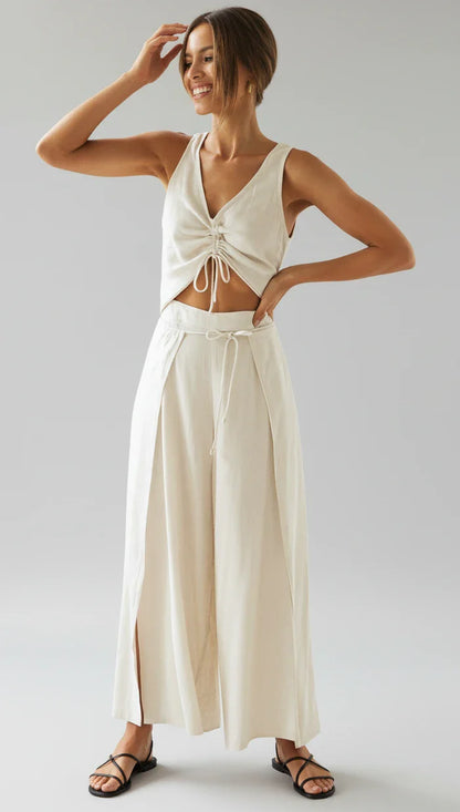 Women's Wide Leg Tank Set - VibreMode