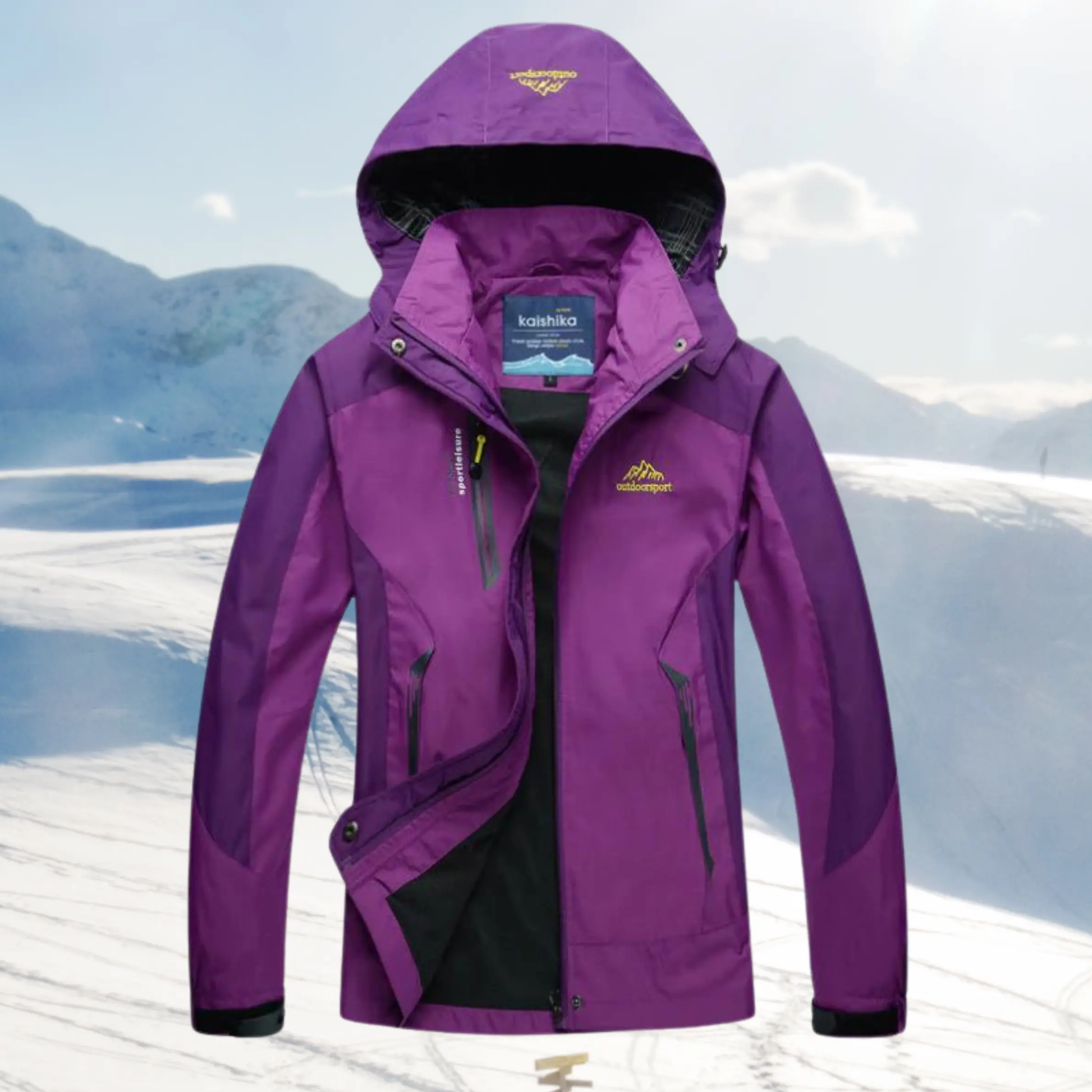 Women's Water-Resistant Outdoor Jacket - VibreMode