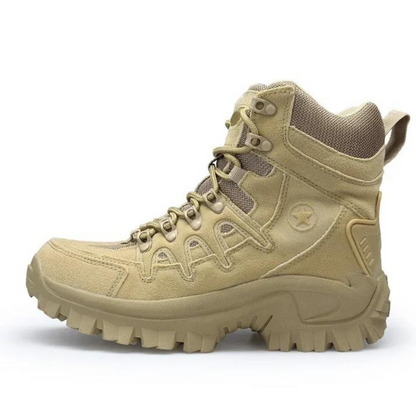 Rugged Waterproof Hiking Boots for Men Outdoor Shoes - VibreMode