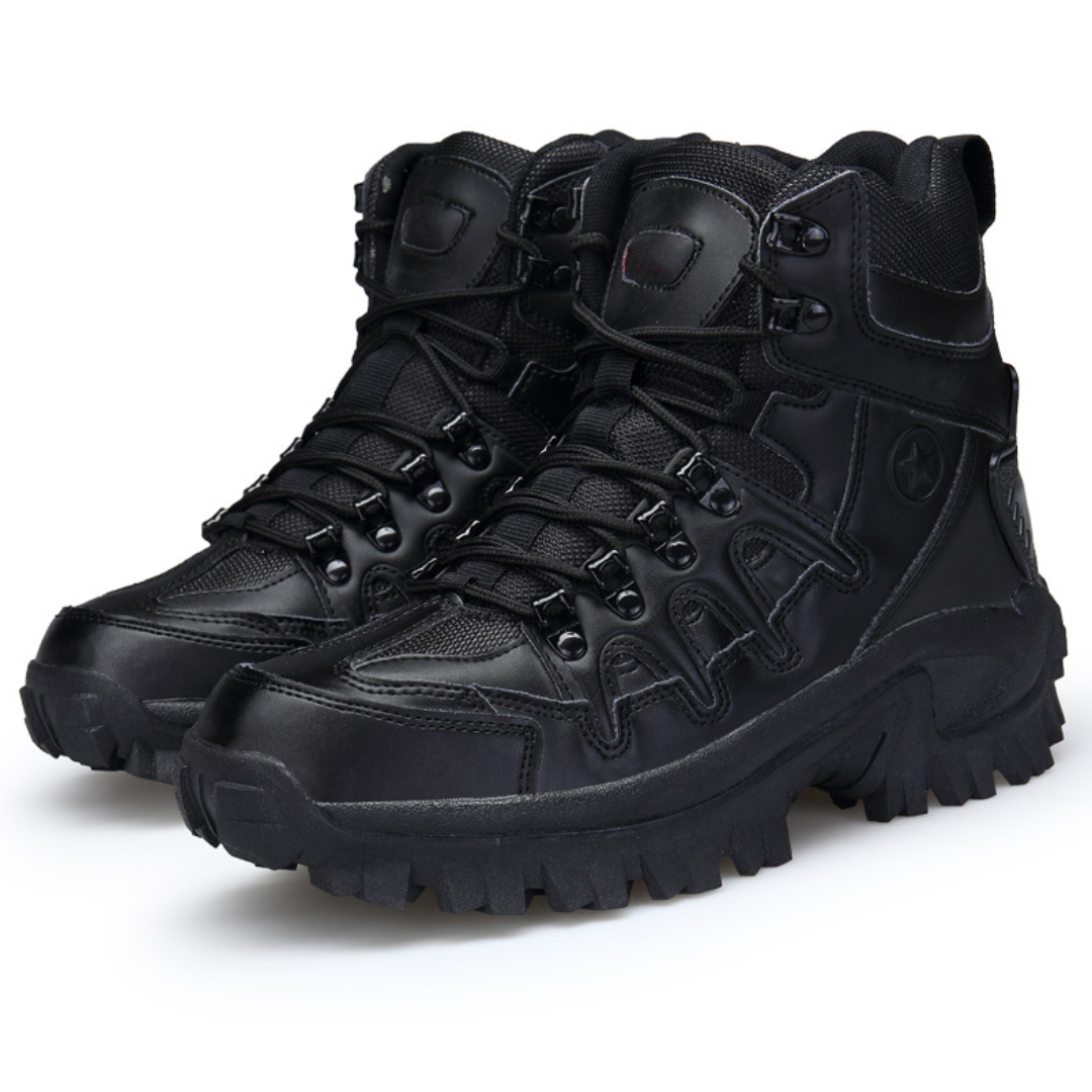 Rugged Waterproof Hiking Boots for Men Outdoor Shoes