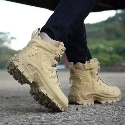 Rugged Waterproof Hiking Boots for Men Outdoor Shoes