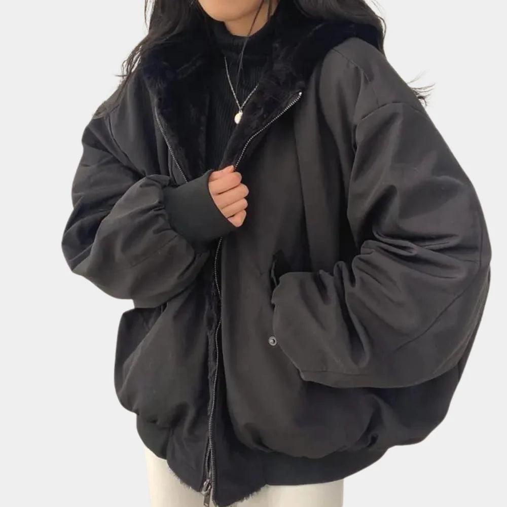 Women's 2-In-1 Winter Coat With Hood