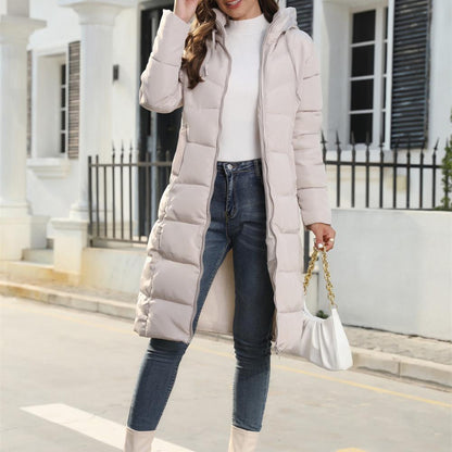 Warm Women's Down Parka Winter Coat - VibreMode