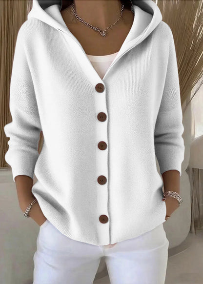 Cozy Zip Hooded Sweater Cardigan
