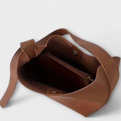 Vintage Leather Tote Bag