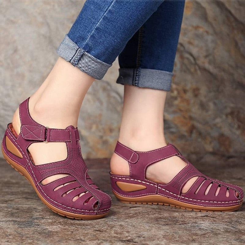 VibreMode Women's Comfort Platform Sandals