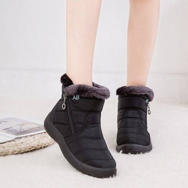 Women's Padded Side Zip Boots