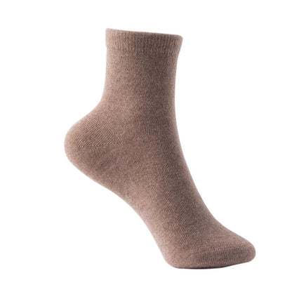 Luxurious Women's Cashmere Knit Ankle Socks – Soft, Warm, Everyday Comfort
