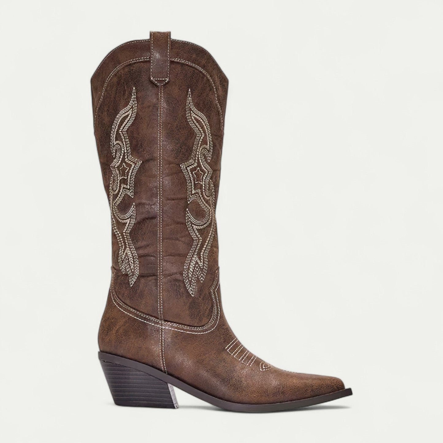 Classic Tall Ankle Cowboy Boots for Women