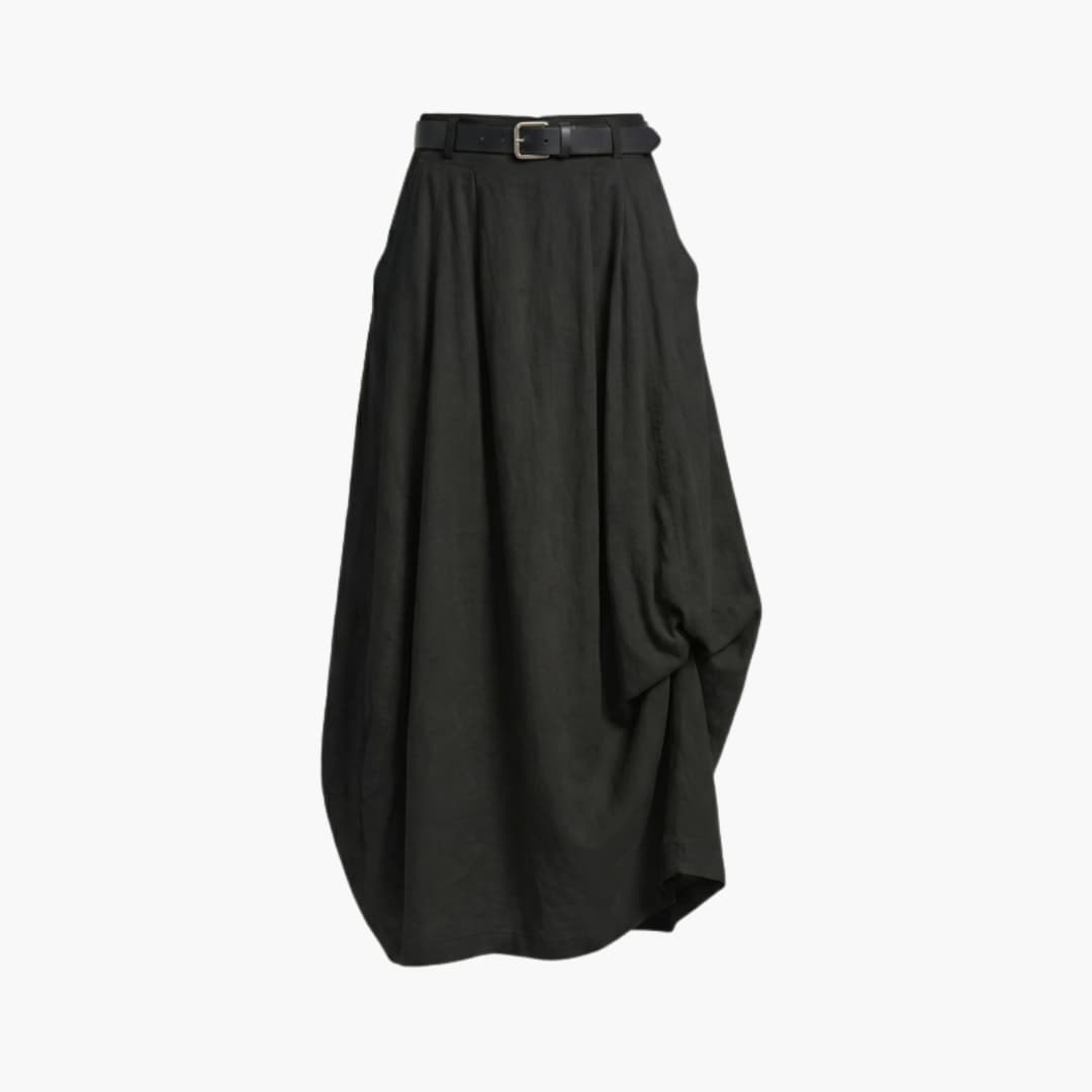 Women's A-Line Skirt Elastic Waistband