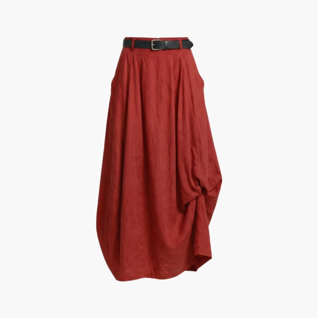 Women's A-Line Skirt Elastic Waistband