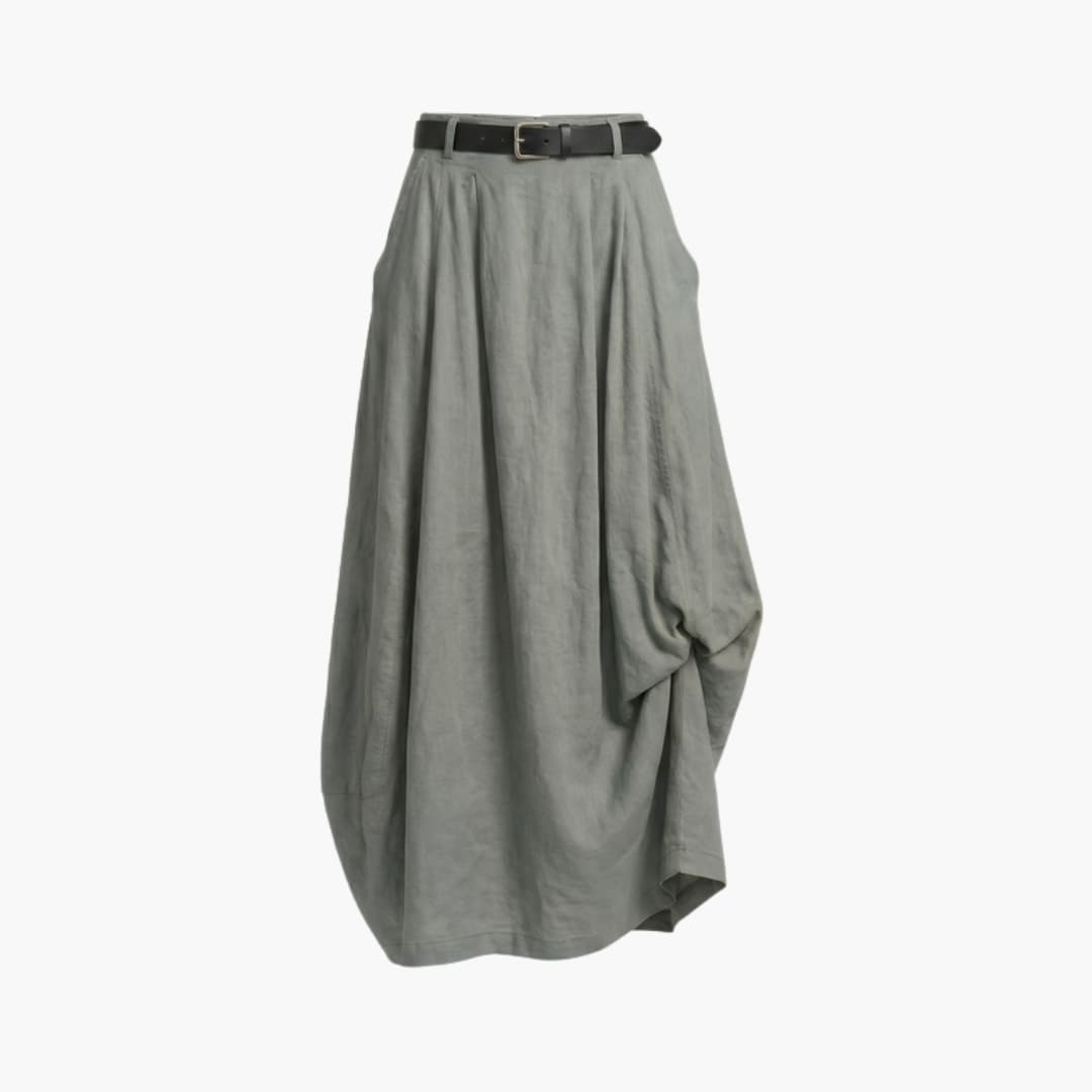 Women's A-Line Skirt Elastic Waistband