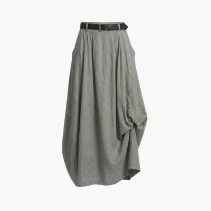 Women's A-Line Skirt Elastic Waistband