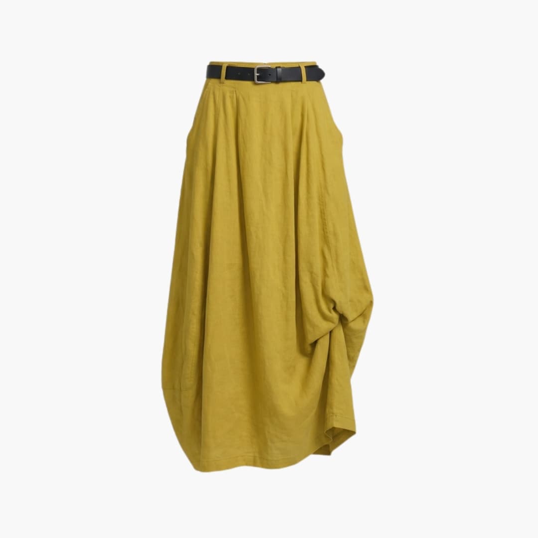 Women's A-Line Skirt Elastic Waistband