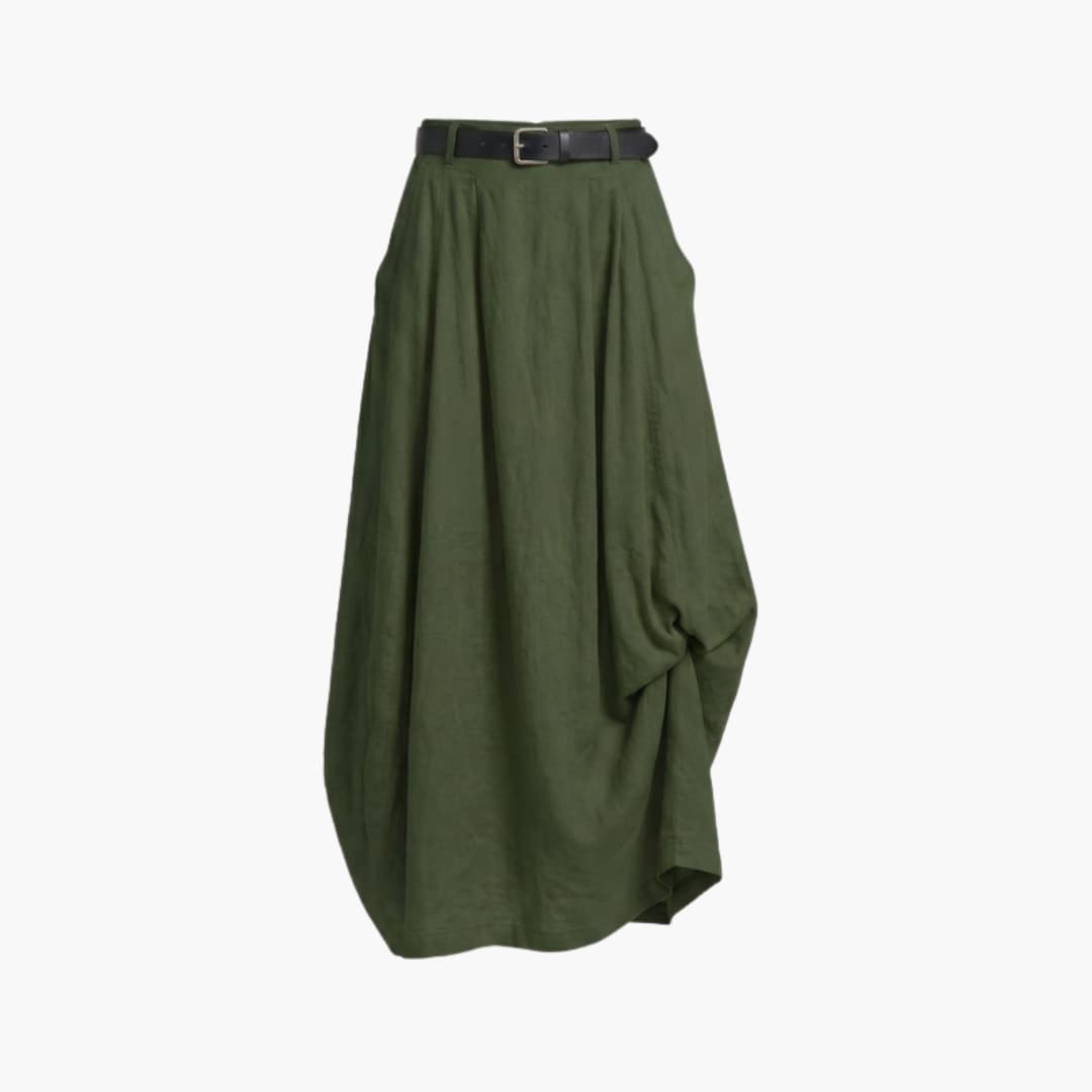 Women's A-Line Skirt Elastic Waistband