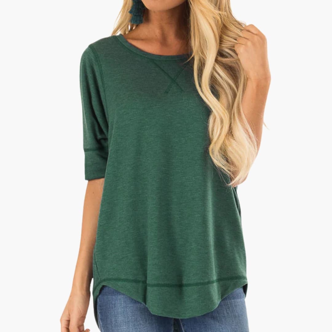 Women's Leopard Print Short Sleeve Crew Neck T-Shirt