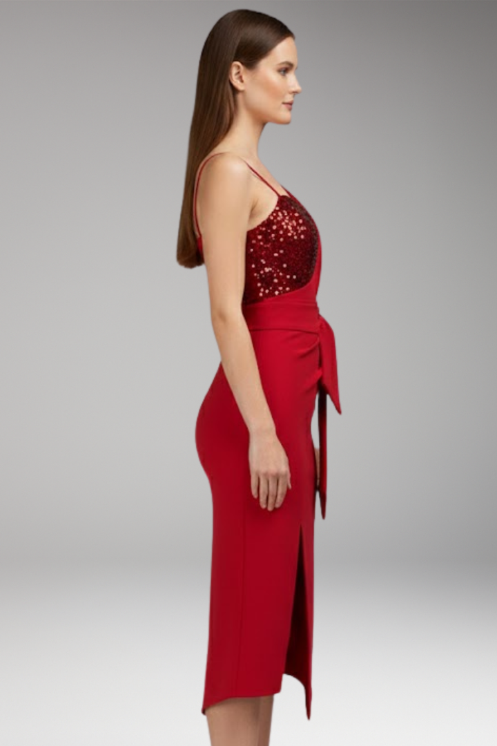 Women's Asymmetrical Sequin Dress