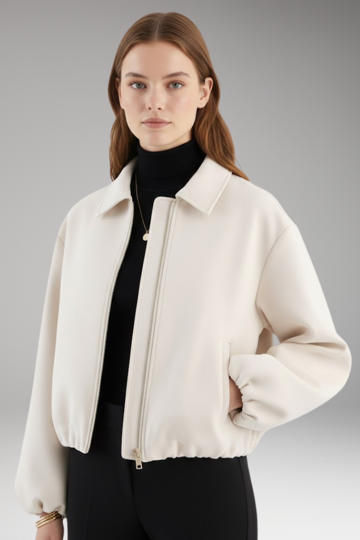 Women's Long Sleeve Lapel Autumn Jacket