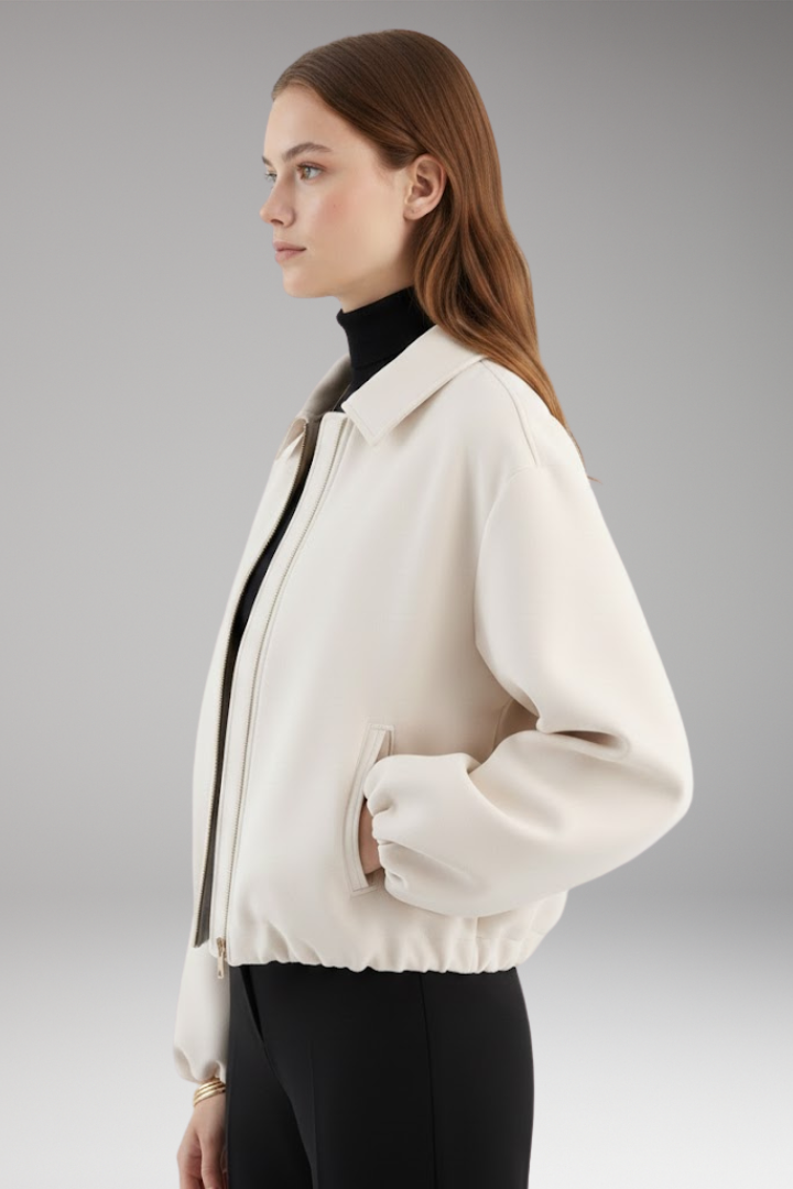 Women's Long Sleeve Lapel Autumn Jacket