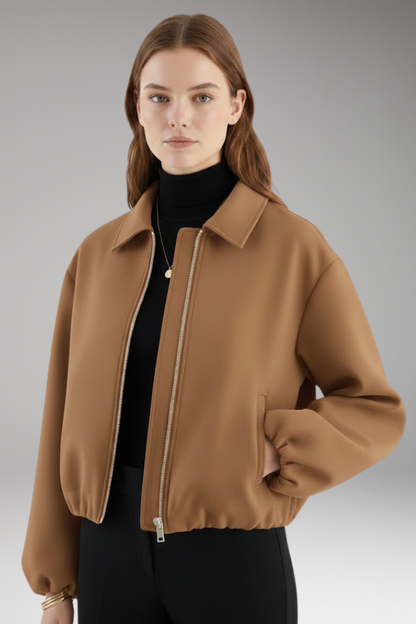 Women's Long Sleeve Lapel Autumn Jacket