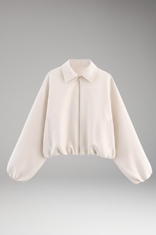 Women's Long Sleeve Lapel Autumn Jacket - VibreMode
