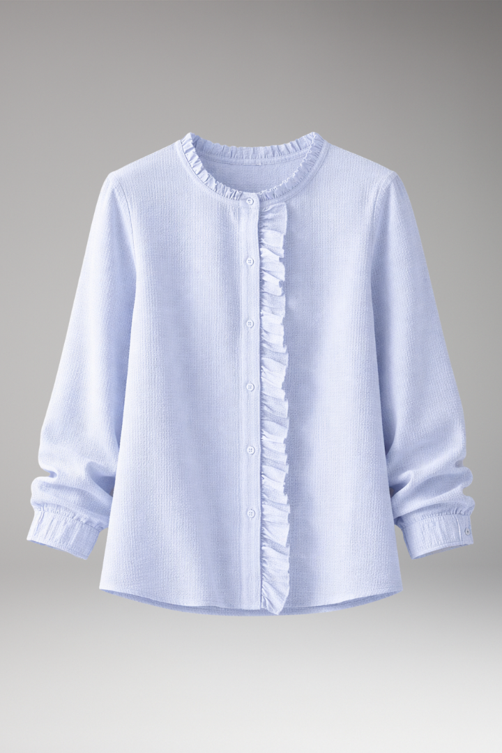 Women's Round Neck Blouse - VibreMode