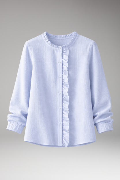 Women's Round Neck Blouse - VibreMode