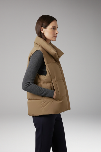 Women's Fleece Body Warmer Large Pockets