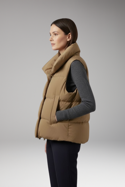 Women's Fleece Body Warmer Large Pockets