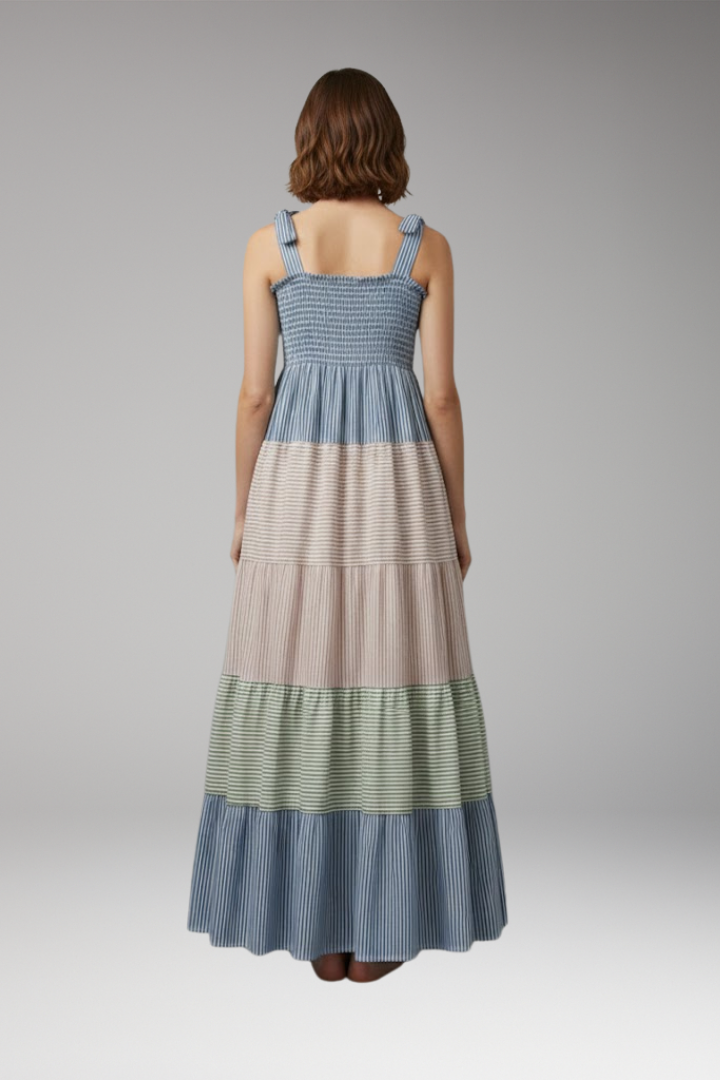 Women's Boho Maxi Dress Flowing Unique Cut