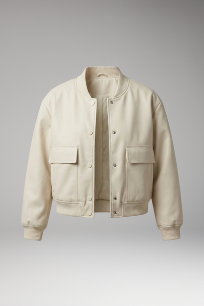 Women's Insulated Bomber Jacket - VibreMode
