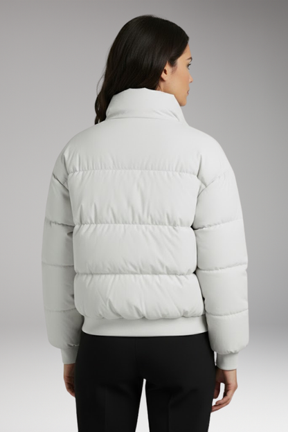 Women's Bomber Jacket Waterproof Detachable Hood