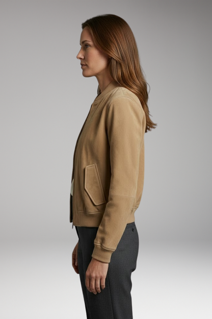 Women's Bomber Jacket Sturdy Design