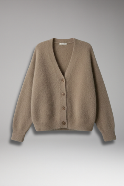 Women's Button Front Cardigan Textured - VibreMode