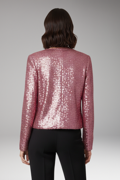 Women's Sequined Cardigan Open Front