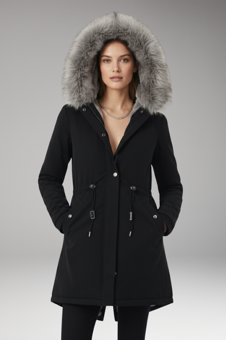 Women's Insulated Hooded Coat