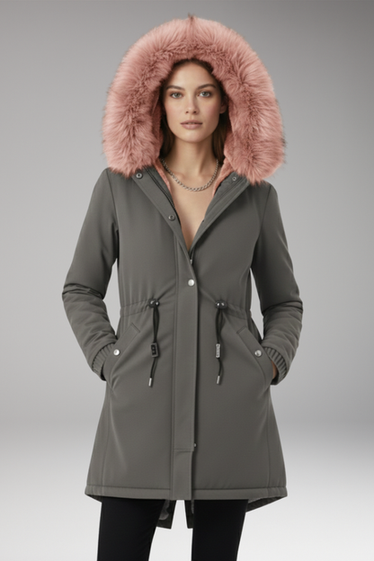 Women's Insulated Hooded Coat