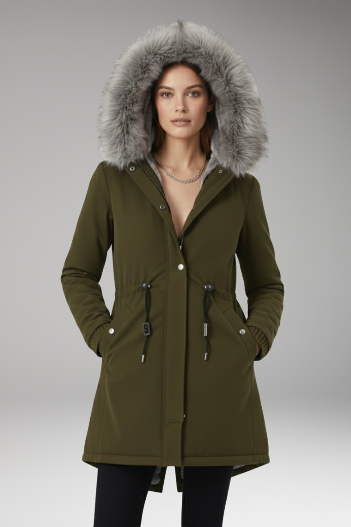 Women's Insulated Hooded Coat