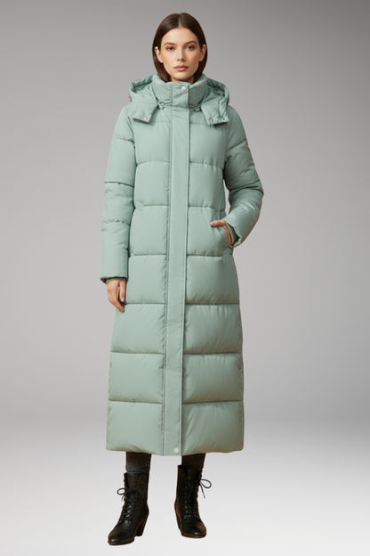 Women's Quilted Long Coat