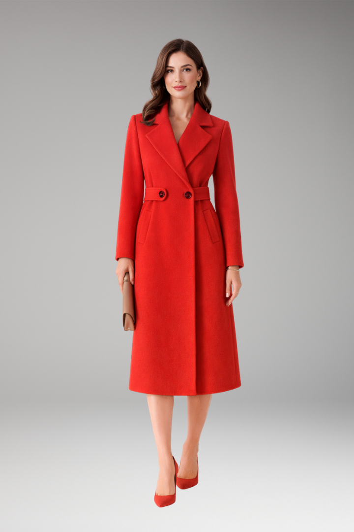 Women's Stand Collar Zip Coat