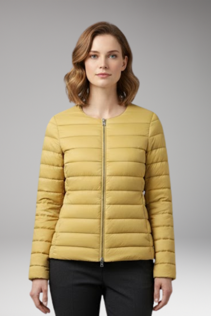 Women's Down Jacket Zipper Pockets