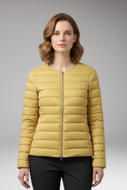 Women's Down Jacket Zipper Pockets