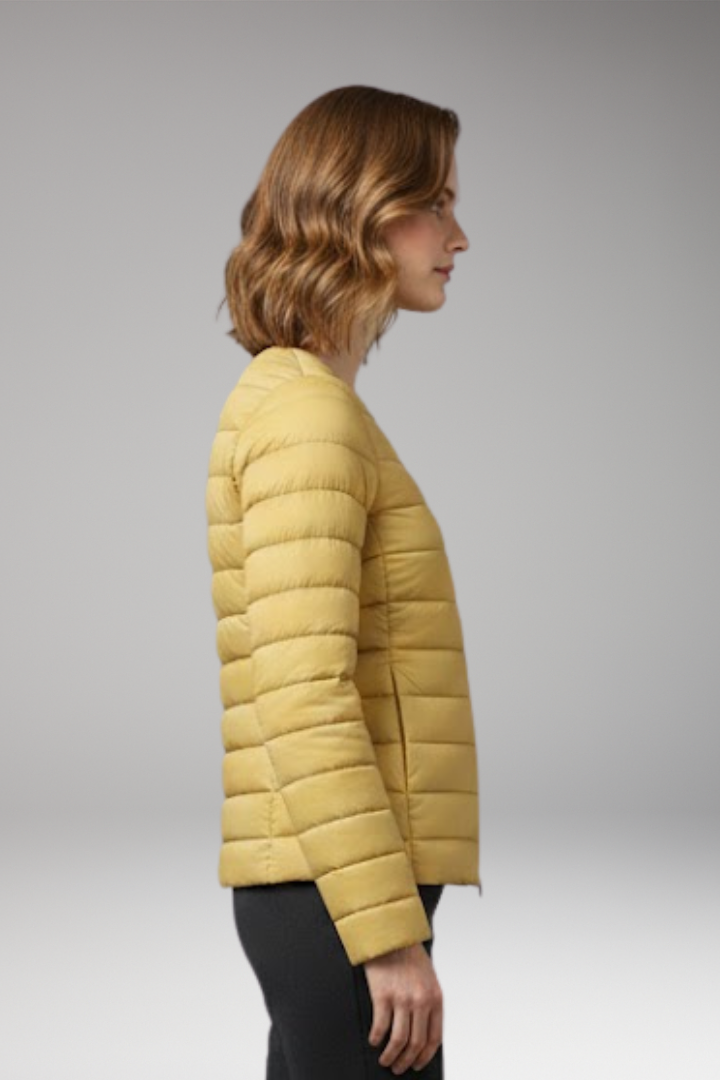 Women's Down Jacket Zipper Pockets