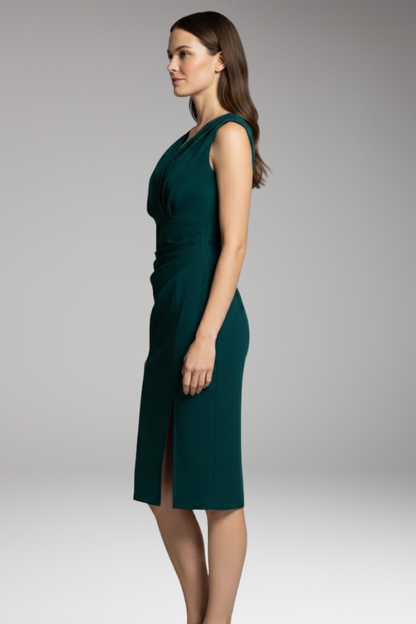 Women's A-Line Dress Detailed Design