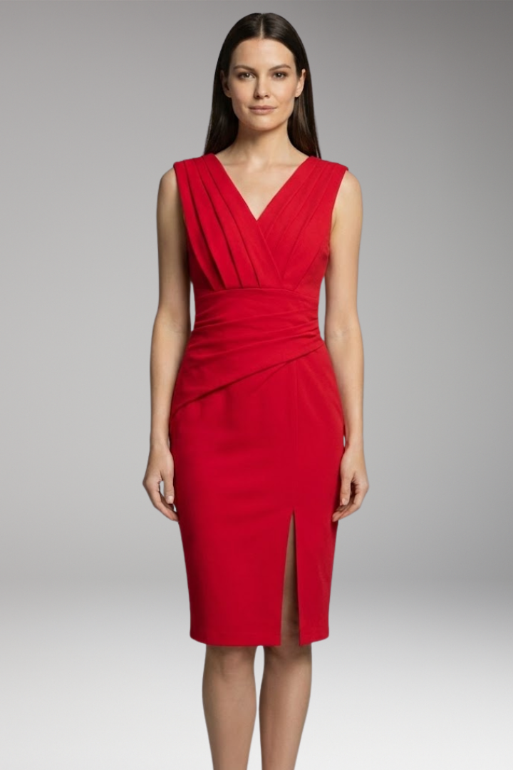 Women's A-Line Dress Detailed Design
