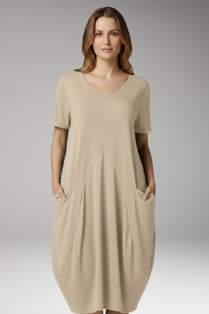 Women's Relaxed Fit Dress Tummy Control