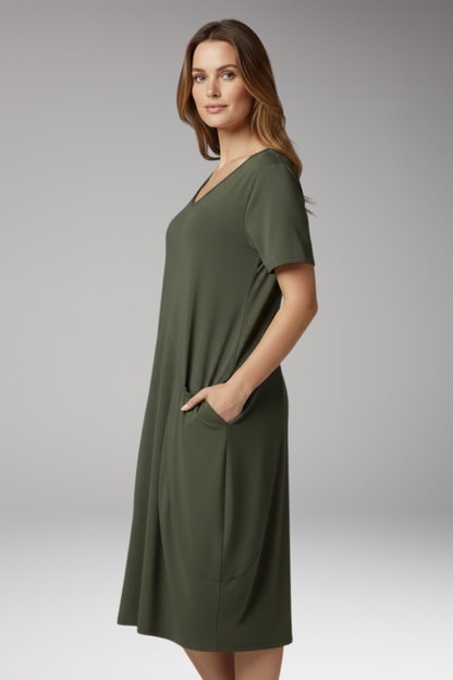 Women's Relaxed Fit Dress Tummy Control