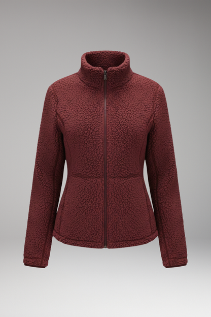 Women's Fleece Jacket Zipper Closure - VibreMode